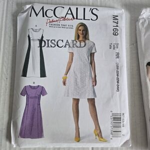 McCall's Patterns M7169 Sewing Pattern for Women's Dresses RR (18W-20W-22W-24W)